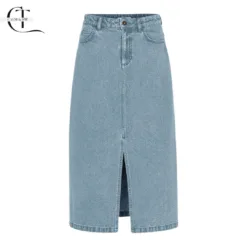 Denim Skirt At Snapsstop